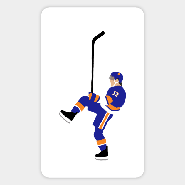 Mat Barzal - New York Islanders Sticker by ny_islanders_fans